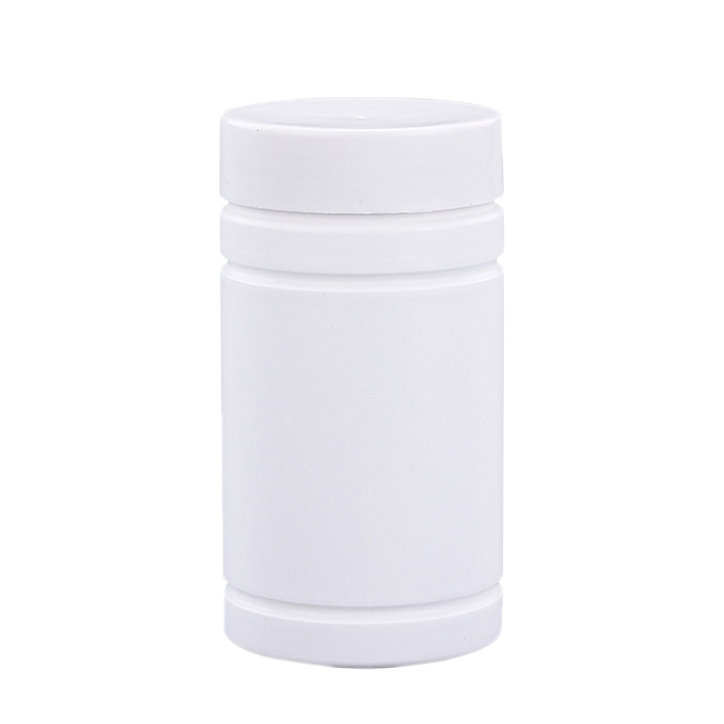 200cc empty white plastic hdpe medicine pill bottles with child proof cap