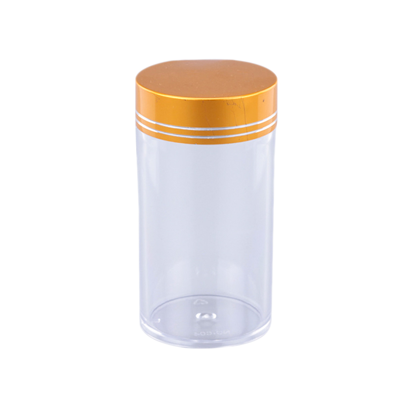 120ml health care ps plastic pill bottle pharmacy capsule container plastic pill bottle supplement PS-013