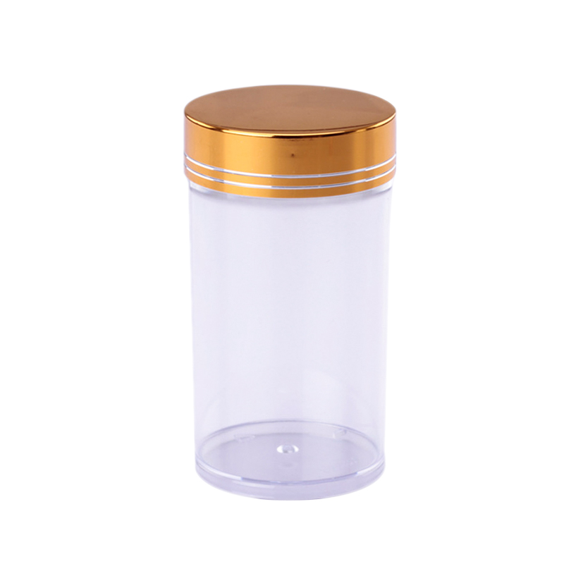 200ml health care ps plastic pill bottle, pharmacy capsule container, plastic pill bottle supplement PS-015