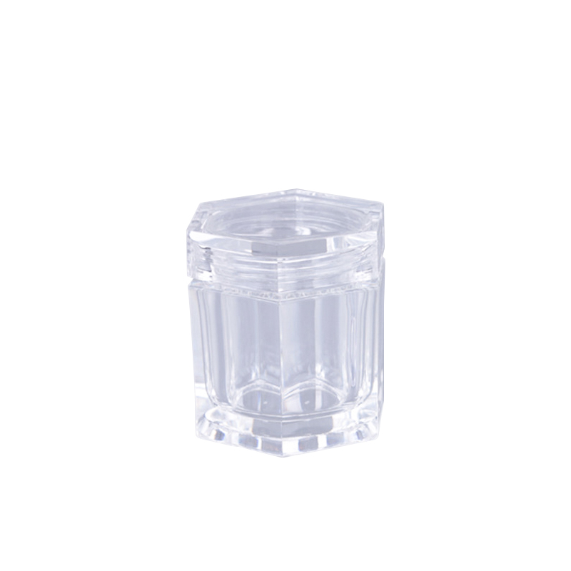 100ml PS clear plastic bottles capsule container pill bottles PS-024