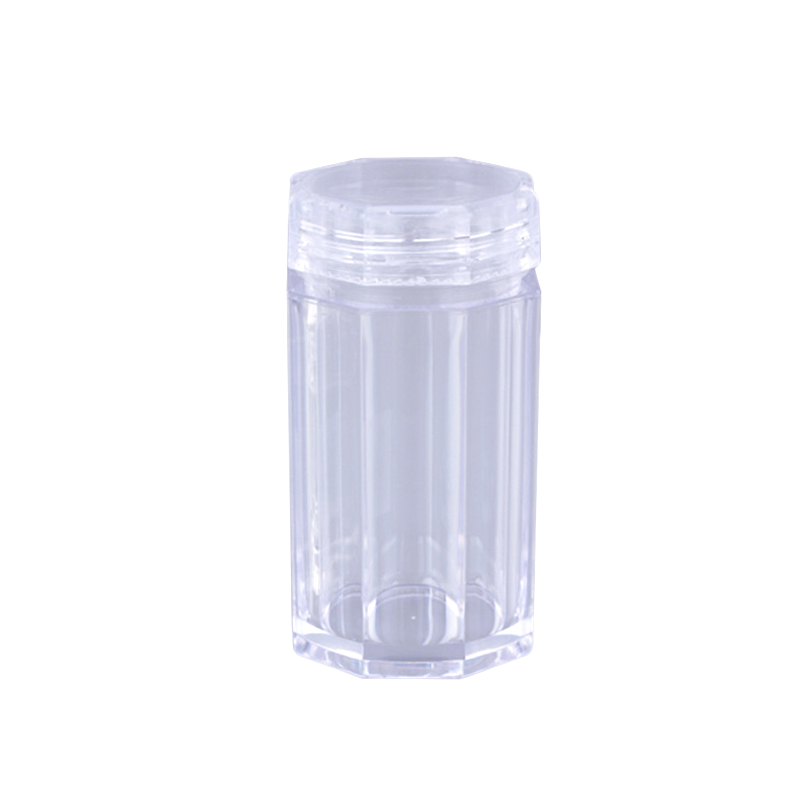 190ml PS clear plastic bottles capsule container pill bottles PS-027