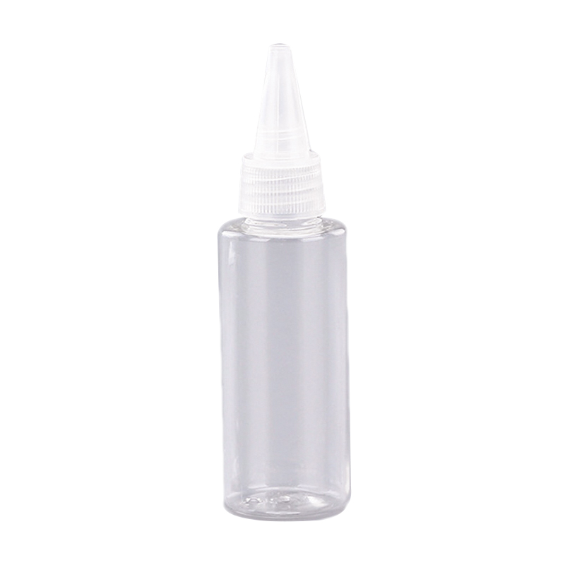 100ml PET long tip cap plastic small squeeze bottle honey bottle SQ-017