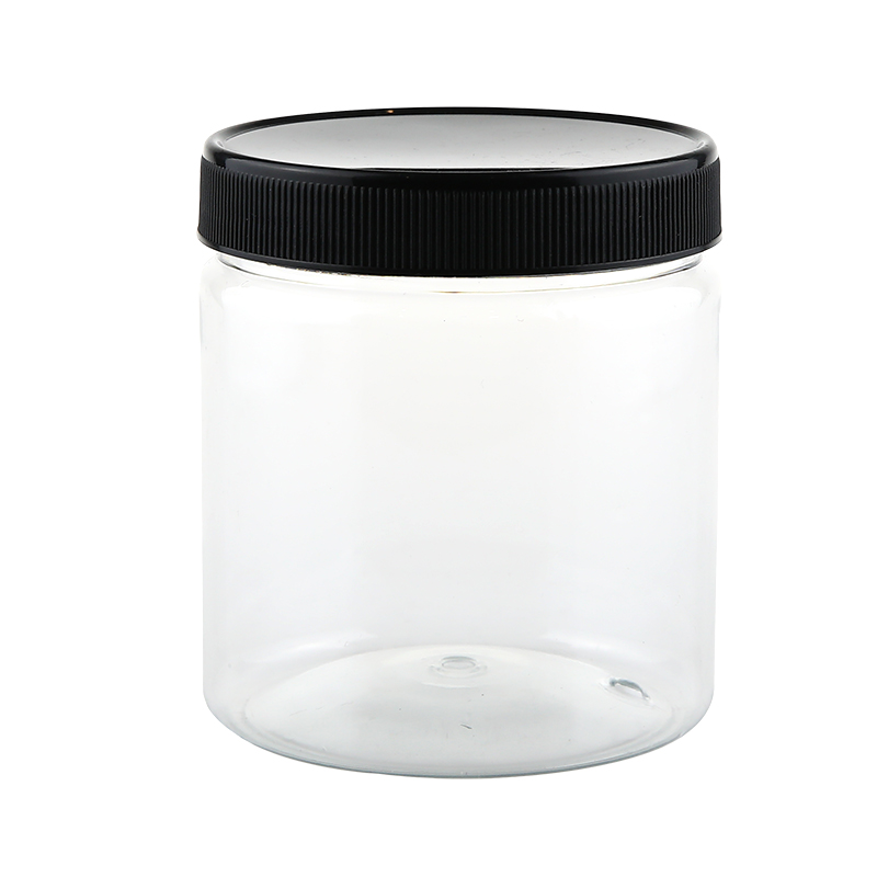 Food Containers Clear PET Plastic Transparent Jars for Honey PET Food Grade Customized Plastic food Jar