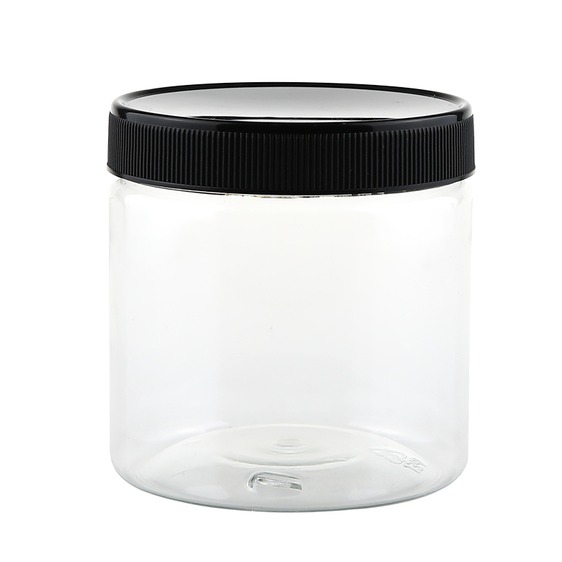 Food Containers Clear PET Plastic Transparent Jars for Honey PET Food Grade Customized Plastic food Jar