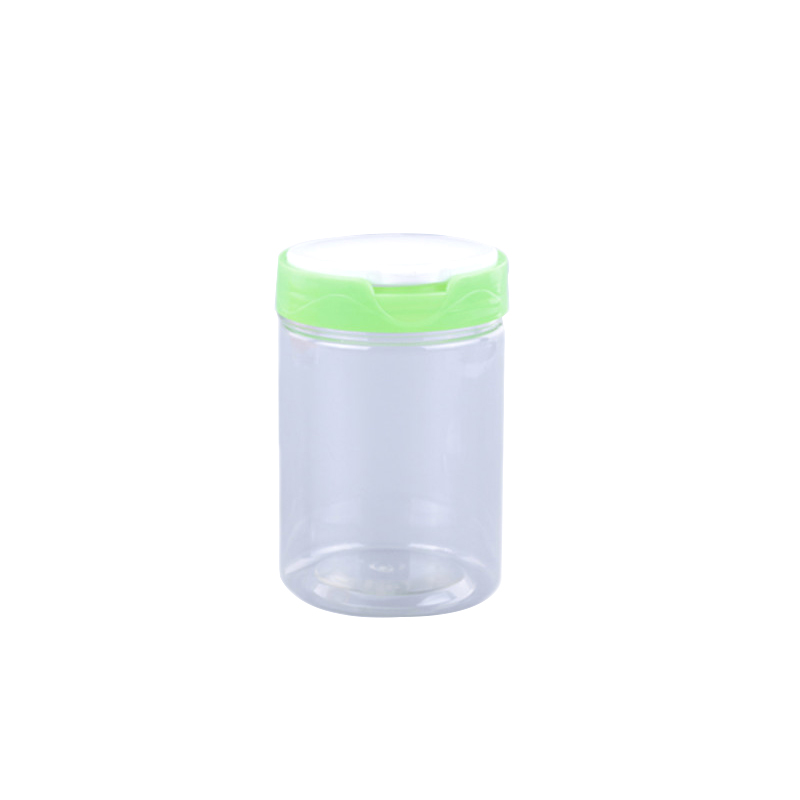 550ml PET Food Grade Customized Plastic food Jar FD-028