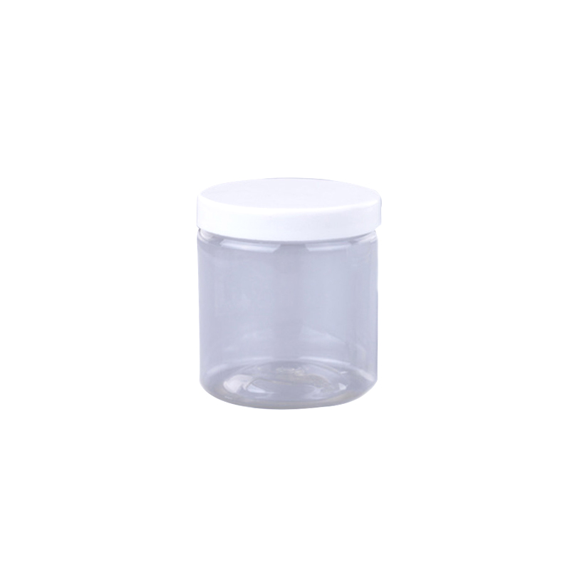 250ml wholesale PET transparent food plastic jar FD-037