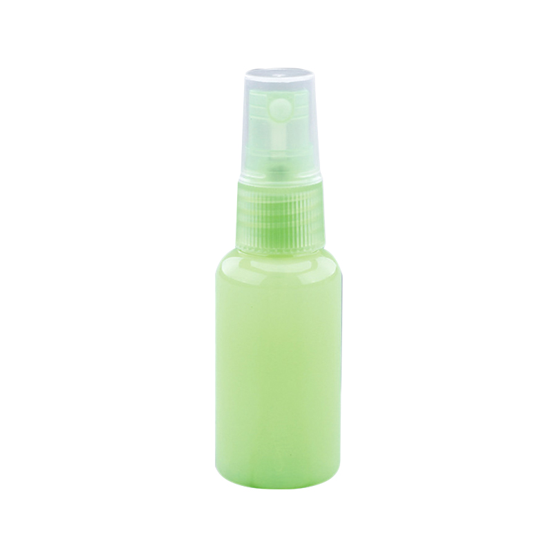 30ml green colorful Cosmetic perfume PET mist spray bottles SP-022