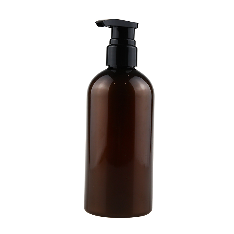 500ml customized square shampoo bottle pet bottles plastic container bottle