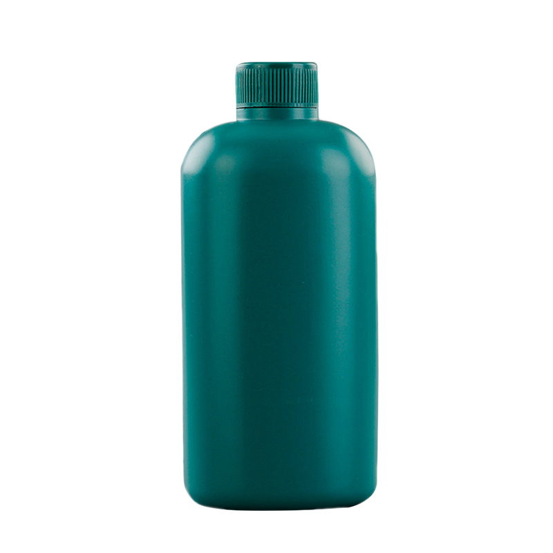 500ml new design green PE plastic liquid container medicine bottle LT-021